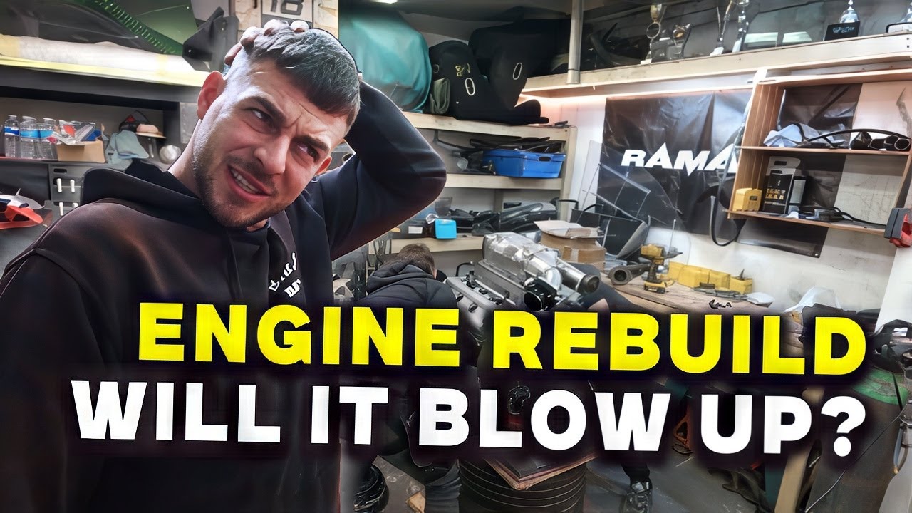 FIRST START SINCE WE'VE REBUILD THIS ENGINE - E46 V8