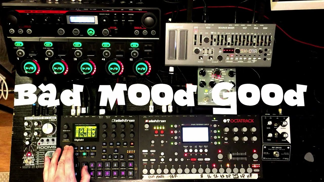 Bad Mood Good - Breakbeat Electronica - Digitakt + Octatrack,  RC 505,  Sh01A, Leipzig