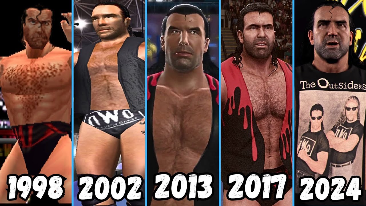 Evolution of Scott Hall Entrance 1998-2024 - WWE X WCW Games