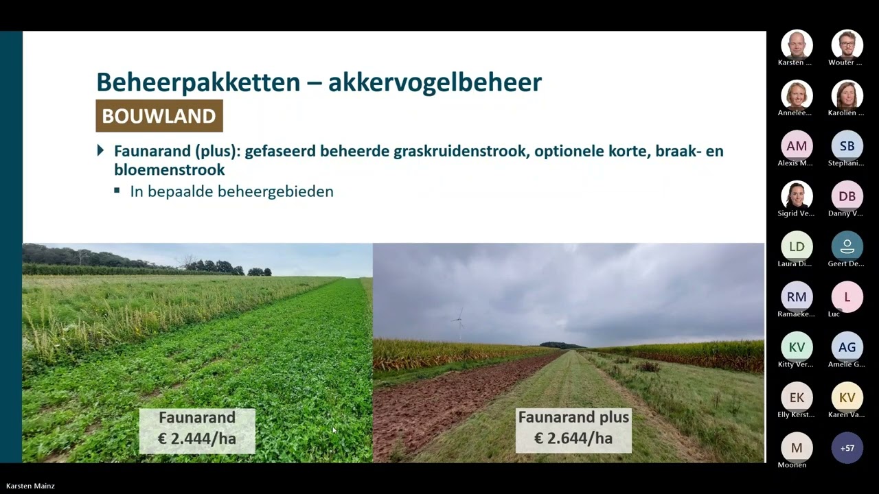 Webinar over de beheerovereenkomsten - voor landbouwconsulenten