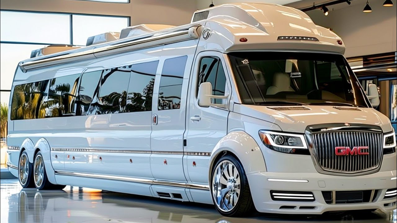 GMC Savana Limo Camper 2026 за $3 млн — Роскошь, Превратившая Дорогу в Личный Дворец