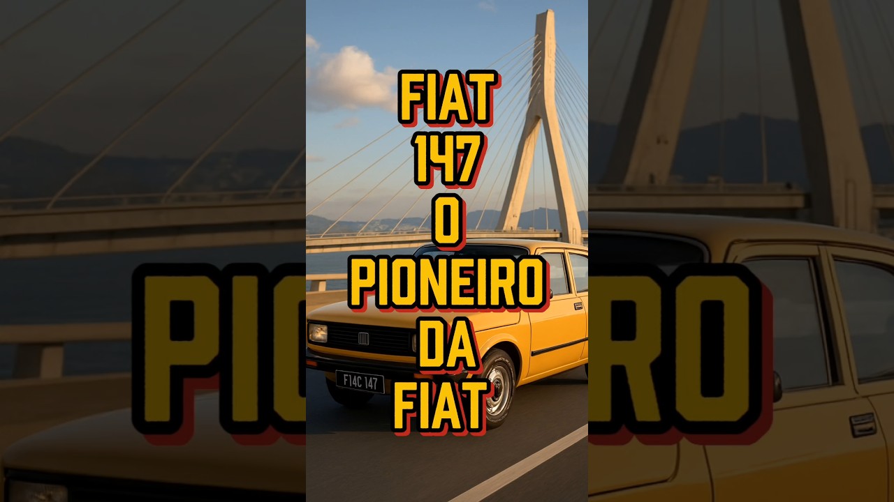 FIAT 147 - O PIONEIRO DA FIAT QUE MARCOU &Eacute;POCA #fiat #fiat147