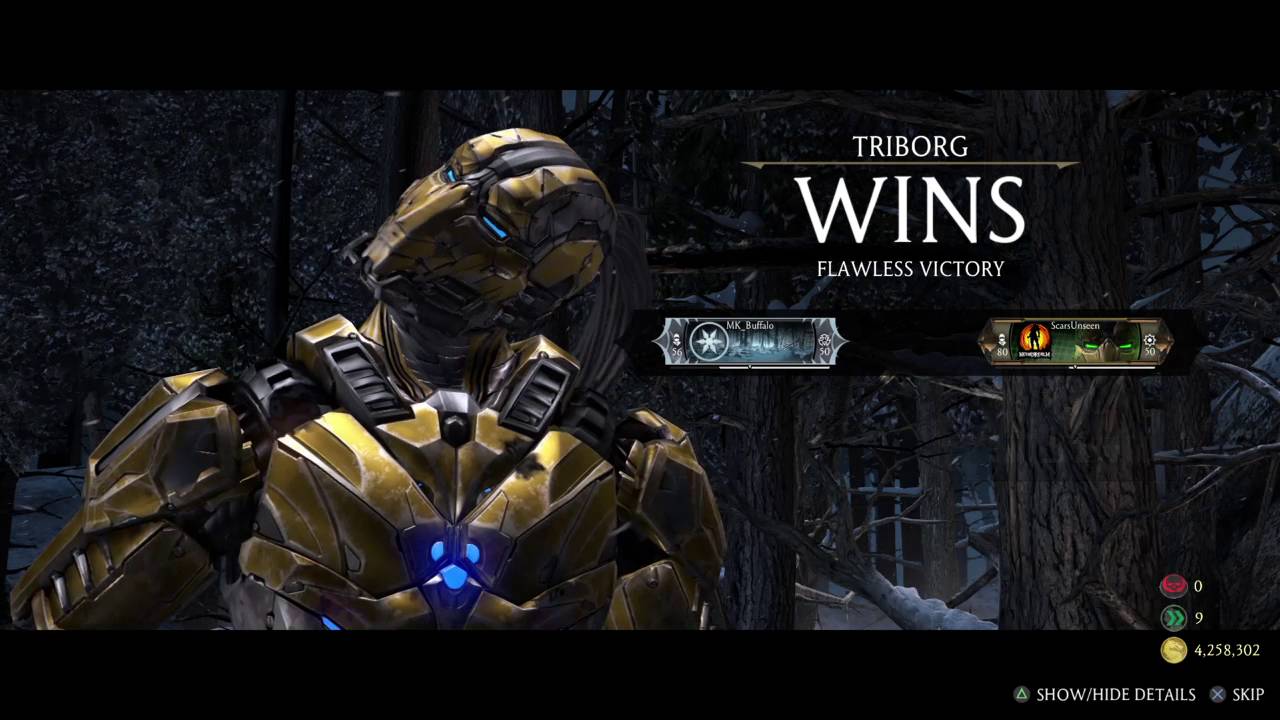 MKX ScarsUnseen (Cyrax) vs MK_Buffalo (GM Sub-Zero)