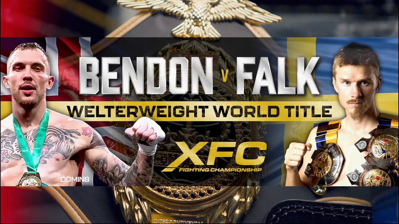 Nathan Bendon vs Kim Falk: XFC World Title Showdown - Full Fight | XFC Birmingham 2024