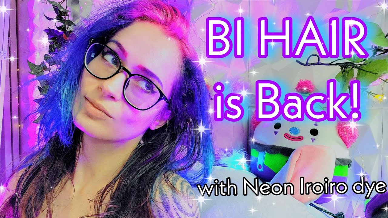 Bi Flag Hair 2.0 ~ yes yes I'm late to Pride this year but I still tried lol ~ | Astral Artist