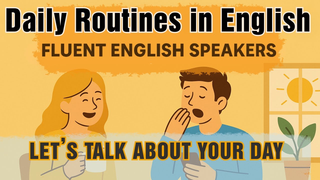 Daily Routine in English | Speak Naturally With Olivia (A1–A2)