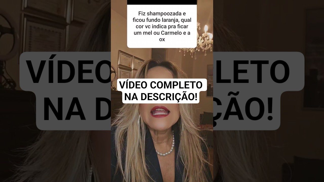 MELHOR MISTURAS CABELO CARAMELO E MEL! V&Iacute;DEO COMPLETO NA DESCRI&Ccedil;&Atilde;O