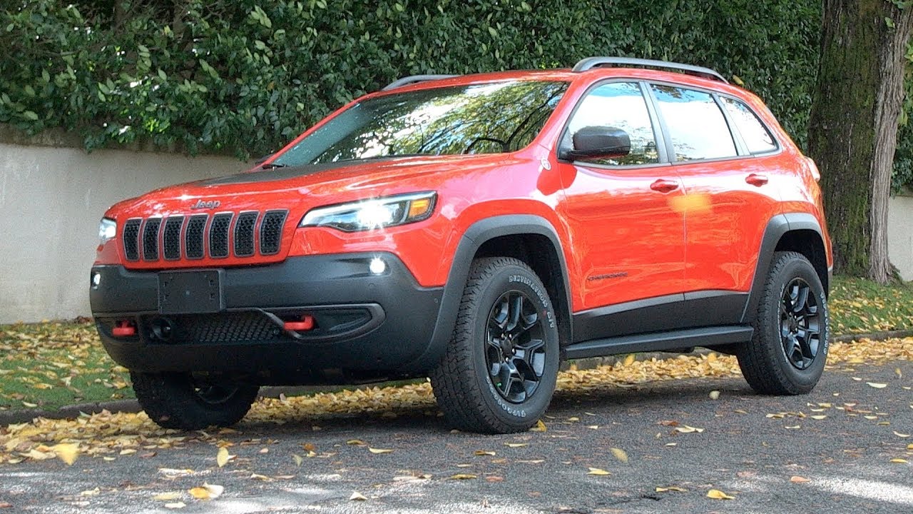 2019 Jeep Cherokee Trailhawk Review--Lot's of choices