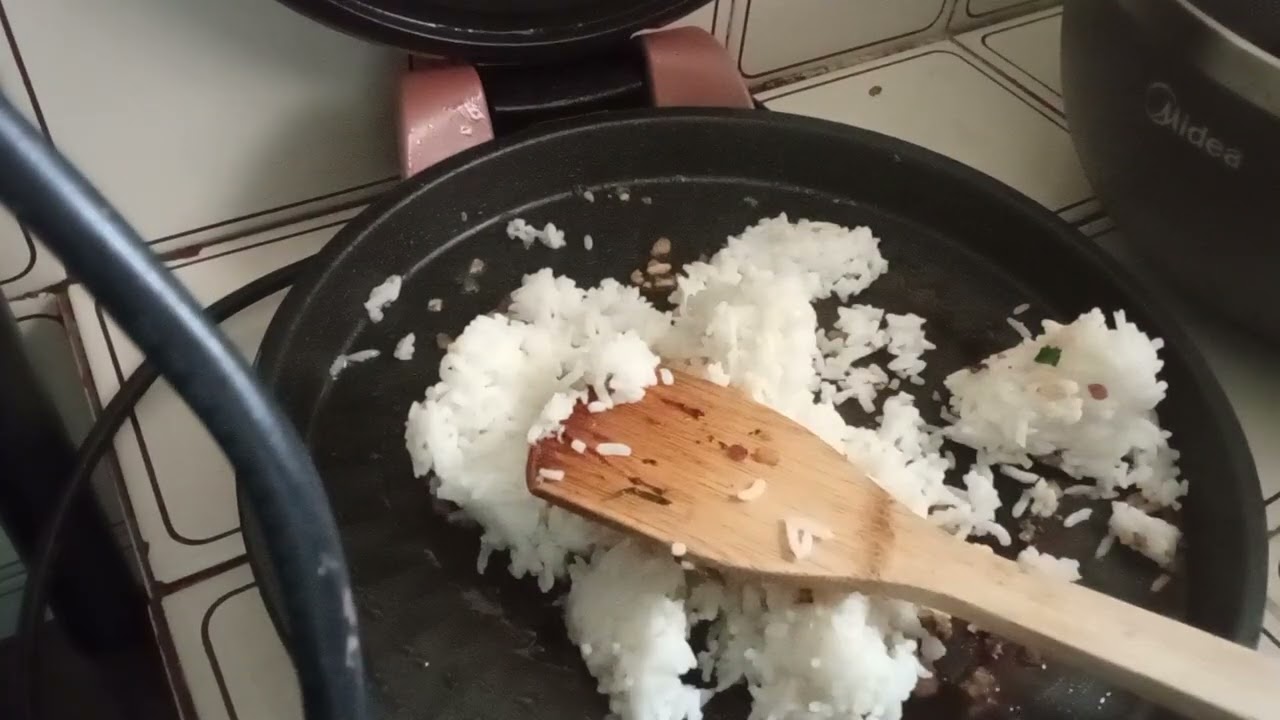 GANITO GINAGAWA KO SA BAHAW NA KANIN #friedrice #ofwlife #ofwhongkong 