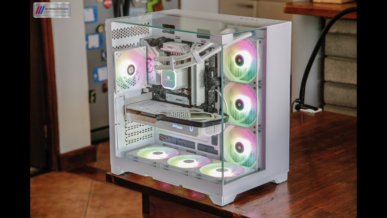 Cube Mars Gaming MC VISION blanc Ryzen 7 7700 RTX 5070 Zotac