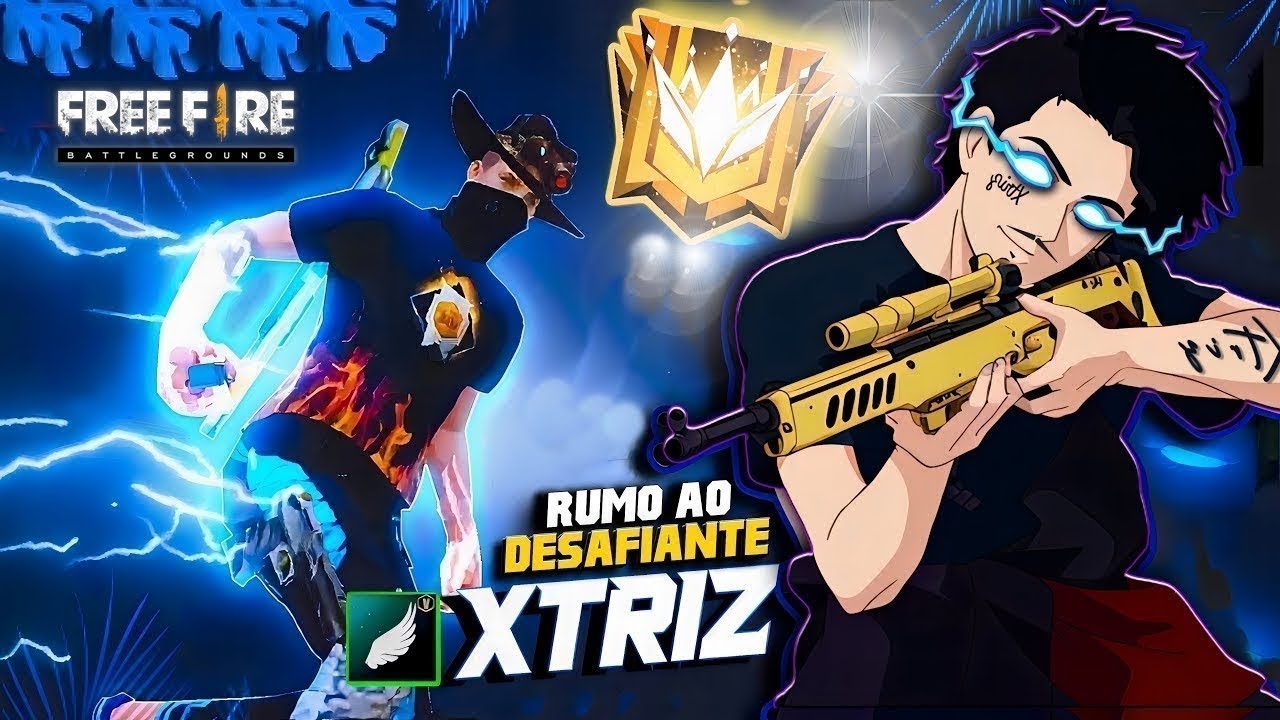 RUMO AO DESAFIANTE FREE FIRE AO VIVO! JOGANDO COM INSCRITOS