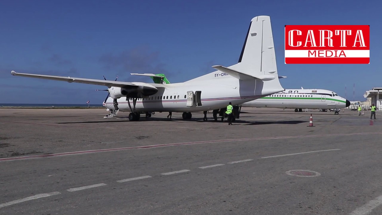 Daawo Quruxda Mogadishu international airport Aadan Cade Somalia 2019