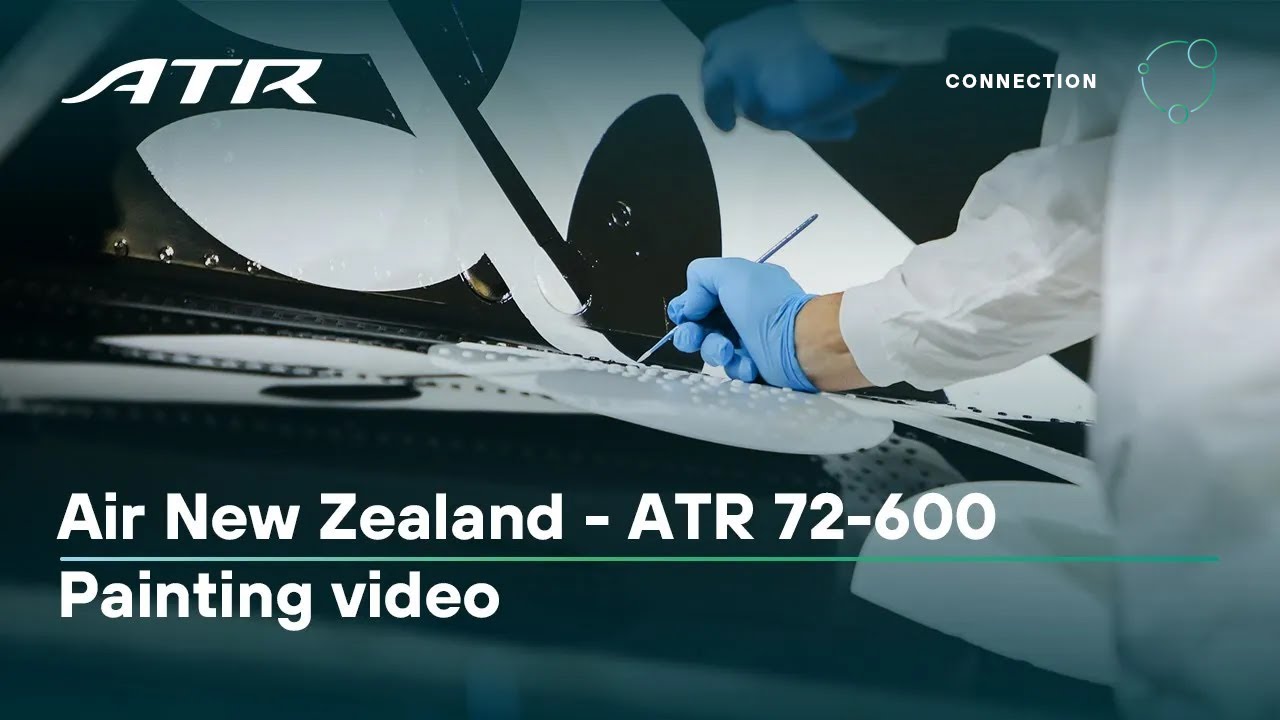 Air New Zealand - ATR 72-600 Painting Video