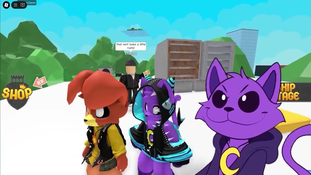 Smiling Critters Plays LOTS of ROBLOX Games!