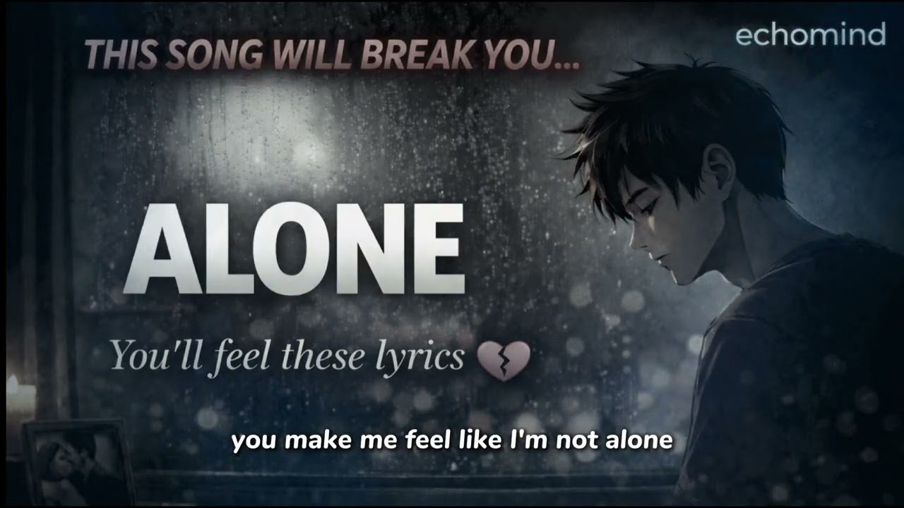 ALONE 💔 | The Saddest Song You'll Hear Tonight (Lyrics)#alone #sadmusic #sadlyrics