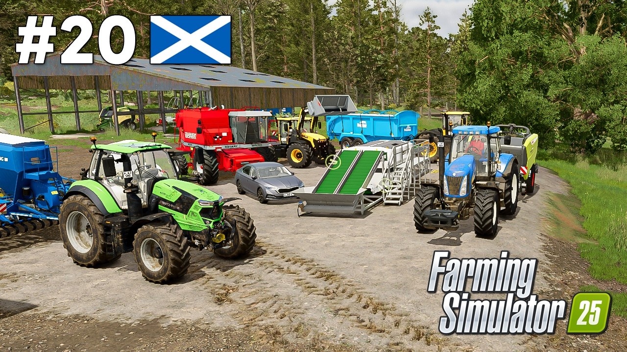 Ryby, cebula, gospodarka i koniec... - Farming Simulator 25 po Szkocku | #20