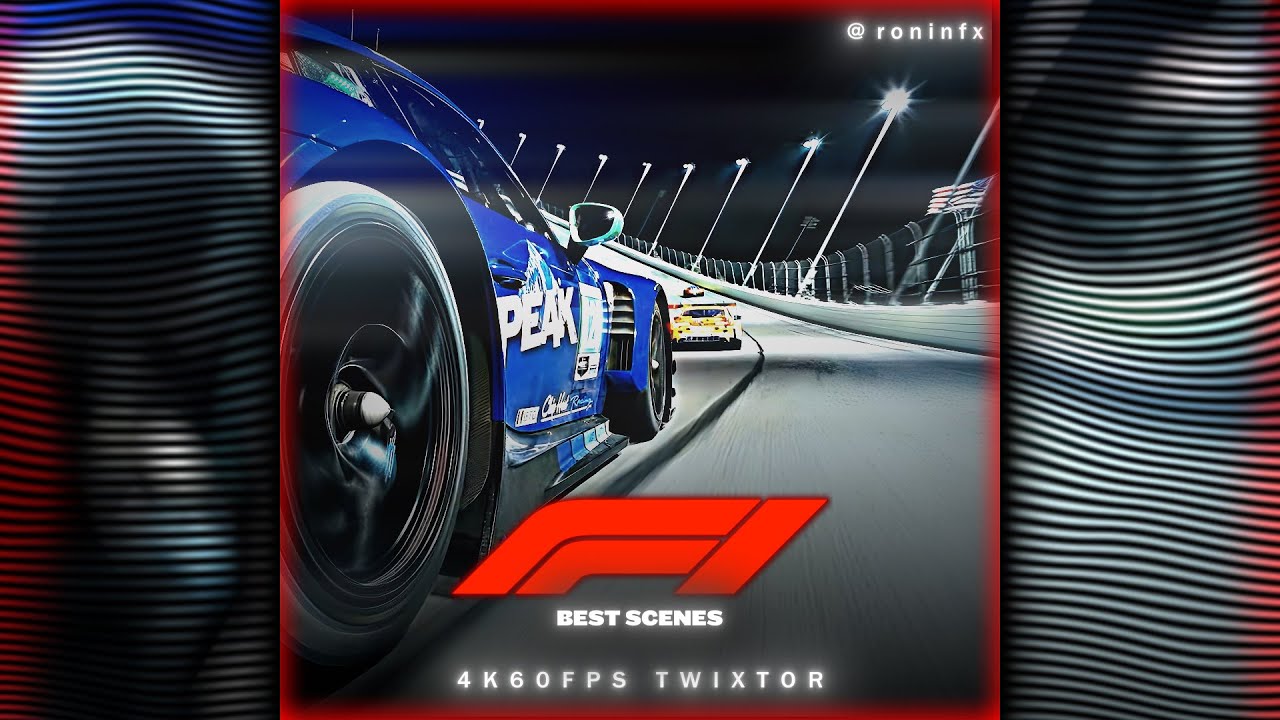 F1 MOVIE | VISUALS | 4K60FPS TWIXTOR | FREE CLIPS