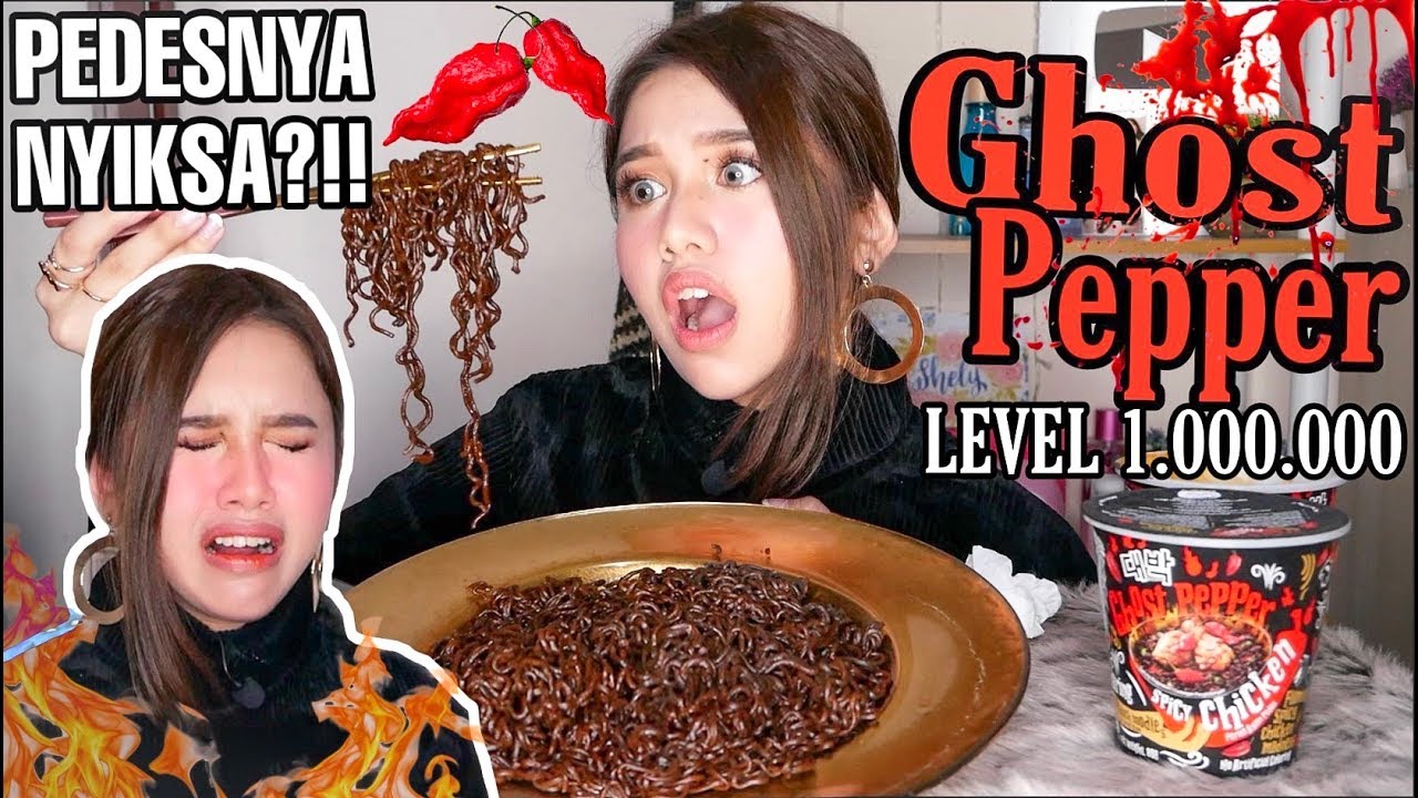 GHOST PEPPER NOODLES BIKIN NANGIS & LIDAH MATI RASA!! TERPEDAS DI DUNIA!
