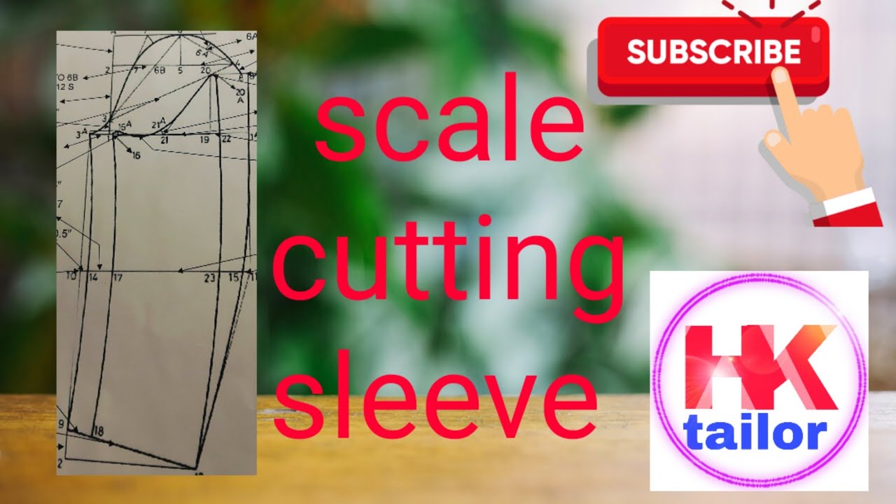 coat sleeve cutting/ blazer sleeve cutting in hindi/ jacket sleeve cutting