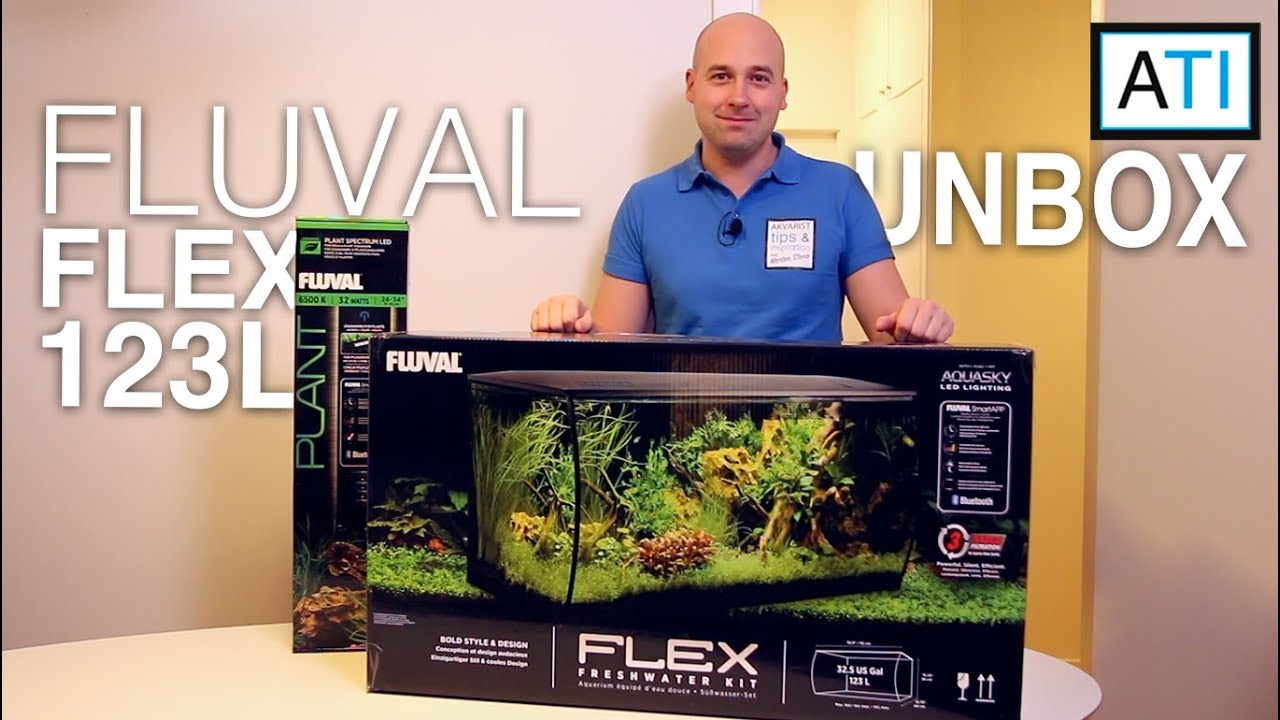 Fluval Flex 123 liter - Unbox og gennemgang