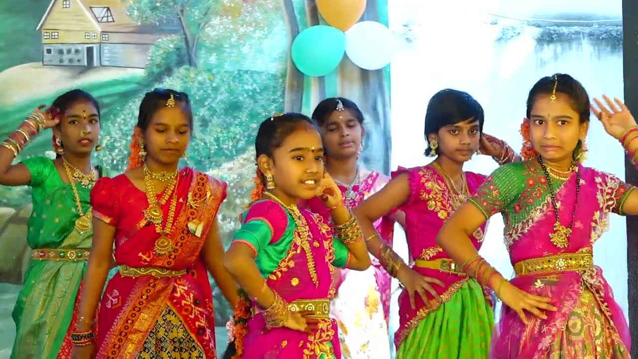 Nagarjuna HS Republic day celebrations (6th and 7th girls) 2025