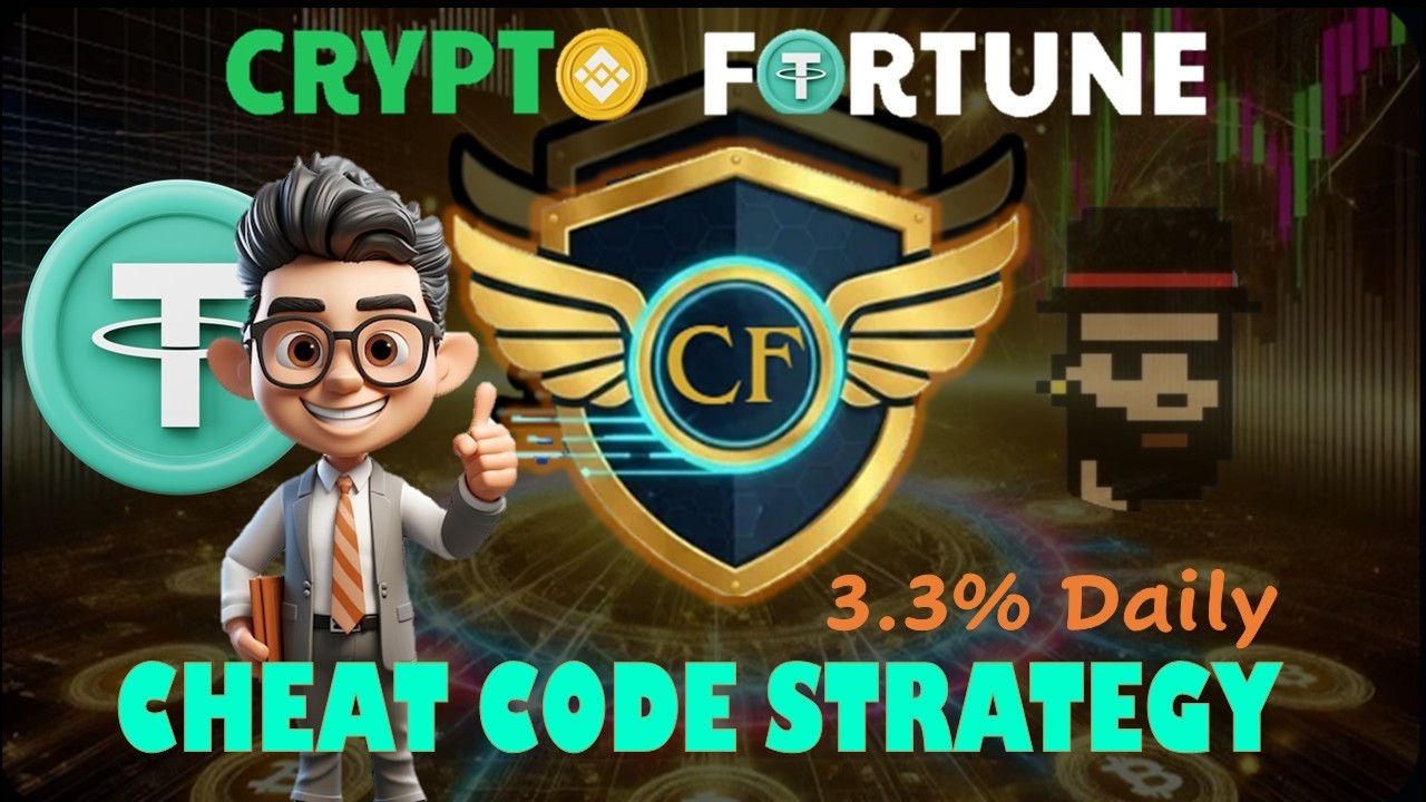 Crypto Fortune Cheat Code Strategy⚠️You Don't Want to Miss this Video🤑