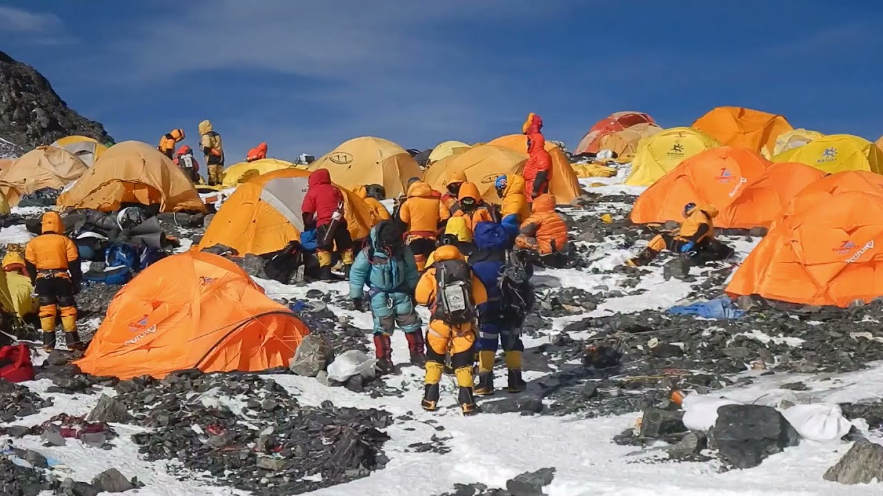 Camp 4 on Mount Everest: Life in the Death Zone (8,000m+)