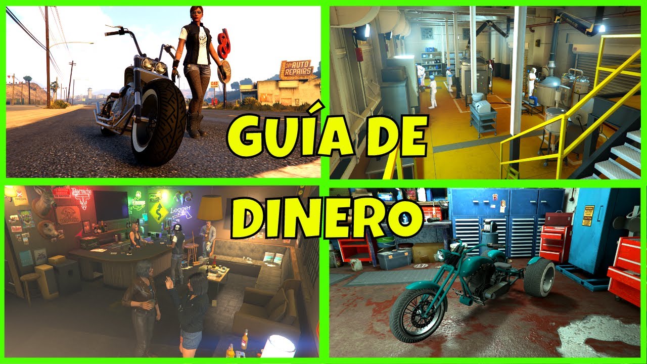Como hacer  DINERO  en GTA Online con el Club de Moteros (Principiantes) Actualizado 2023