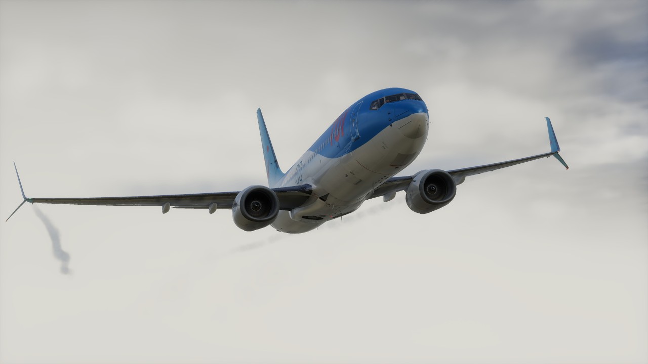 X-plane 12 : Afternoon Landing an B737-800 at LEPA (Palma de Mallorca Airport)