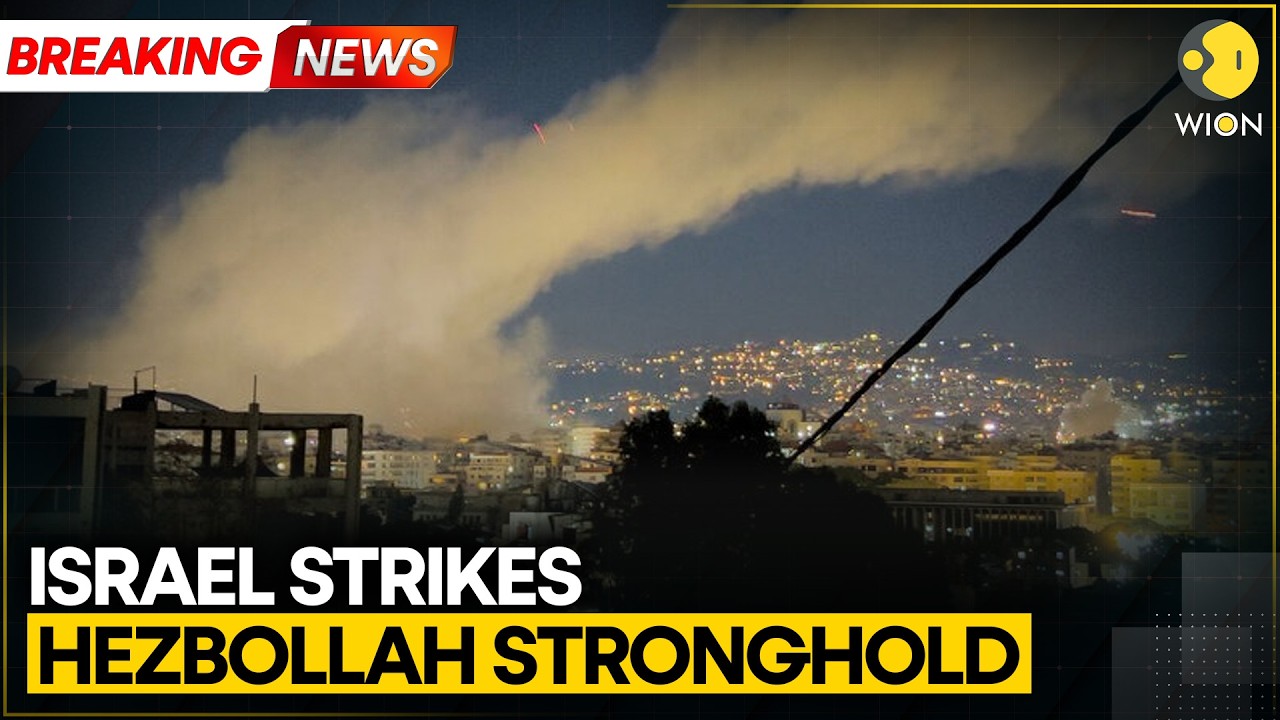 Israel-US Strike Iran: Israeli Airstrikes Hit Hezbollah Stronghold South Of Beirut | WION