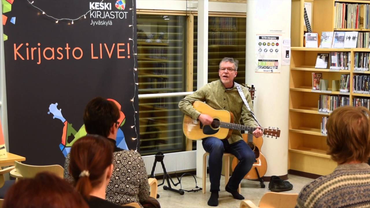 Kirjasto LIVE! Pentti Rasinkangas: Mennään hiljaa