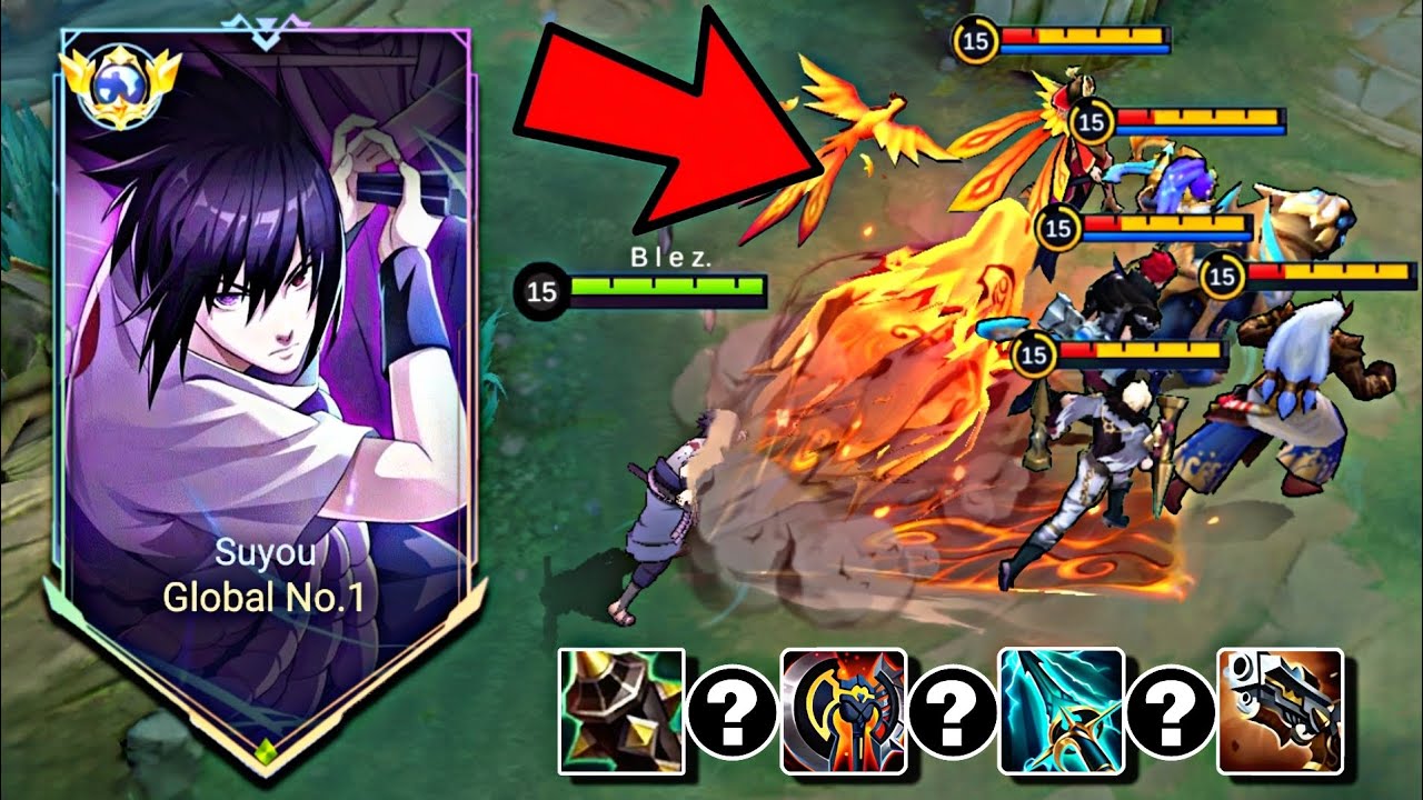 SUYOU NEW BEST 1 COMBO BUILD IN SOLO RANKED GAME!! (100% BRUTAL) - MLBB