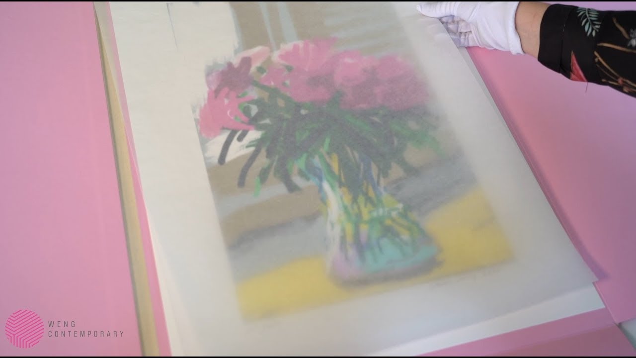 David Hockney: Four iPad Drawings, 2020 | Weng Contemporary | Art Edition (No. 751–1,000)