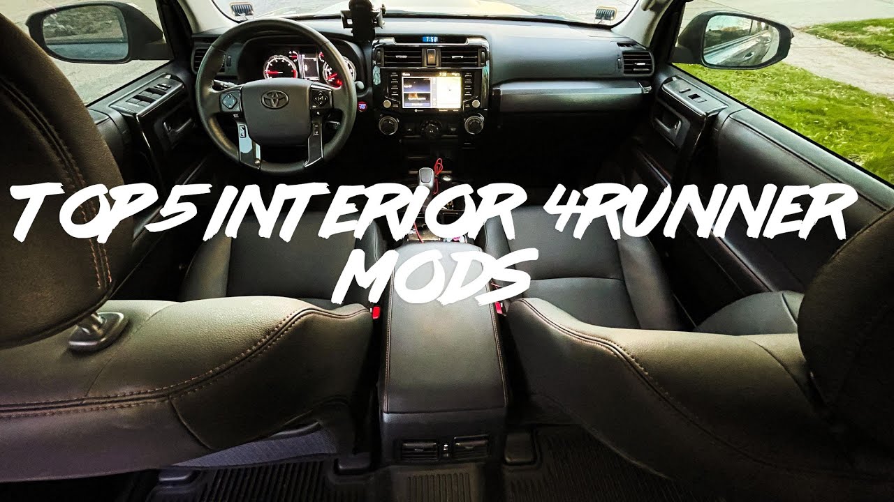 Мои 5 лучших модификаций интерьера 4Runner