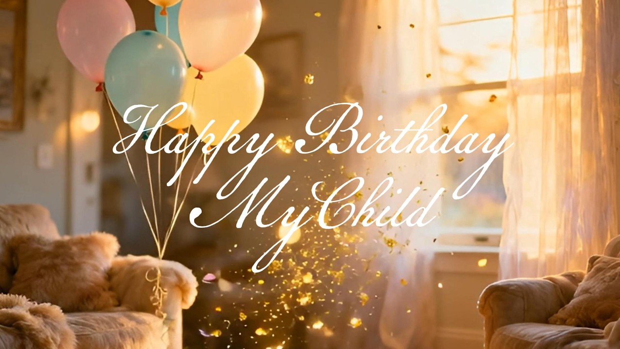 Happy Birthday My Child