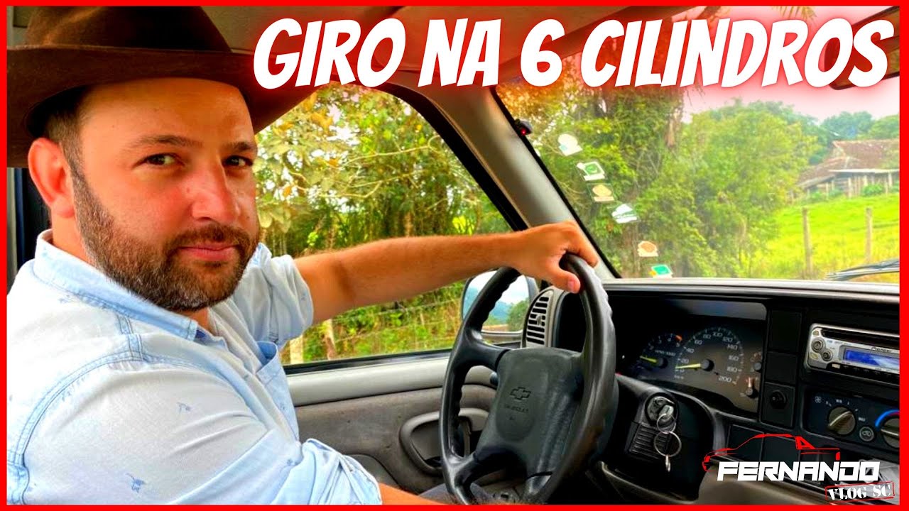 PRIMEIRO GIRO COM MINHA CHEVROLET SILVERADO 4.2 DIESEL MWM 6 CILINDROS