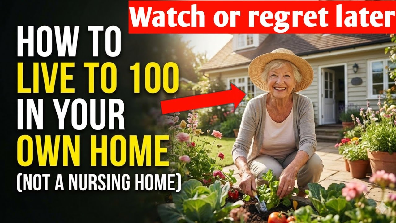 How to Live to 100 in Your Own Home (Not a Nursing Home) | Senior health warriors