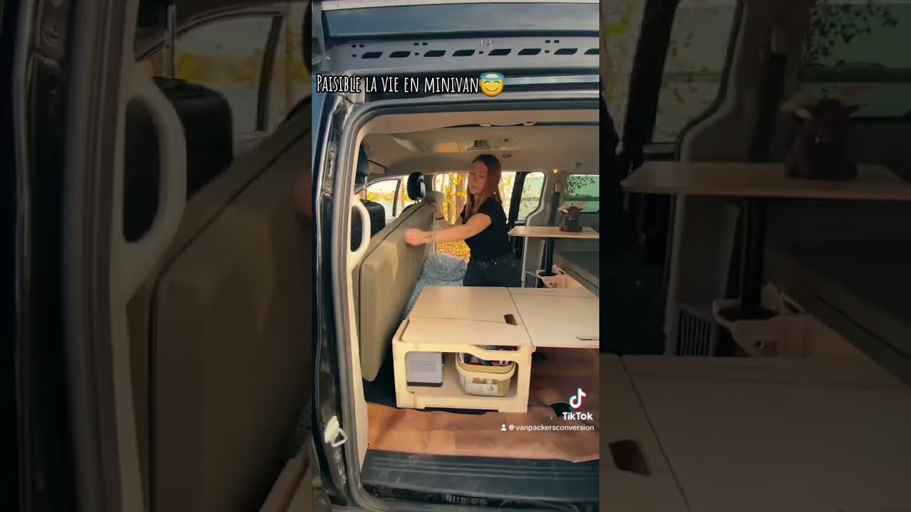 Peaceful Daily Life in MiniCamperVan