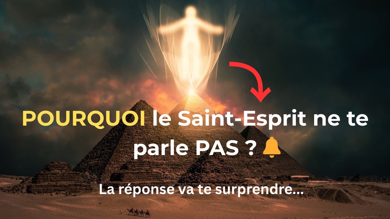 Voici pourquoi le Saint Esprit ne te parle pas.#SaintEsprit #écouterdieu