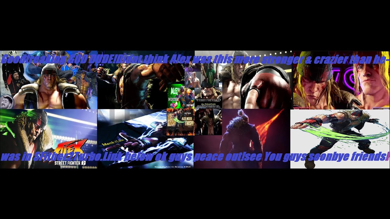 Street Fighter6 Alex teaser, And Full Trailer Video!Cool Reaction review!Takes Vibes & Views on it!
