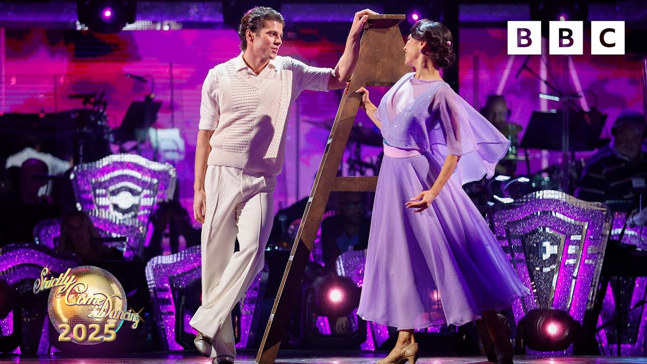 Lewis Cope & Katya Jones Foxtrot to L-O-V-E by Nat King Cole ✨ BBC Strictly 2025