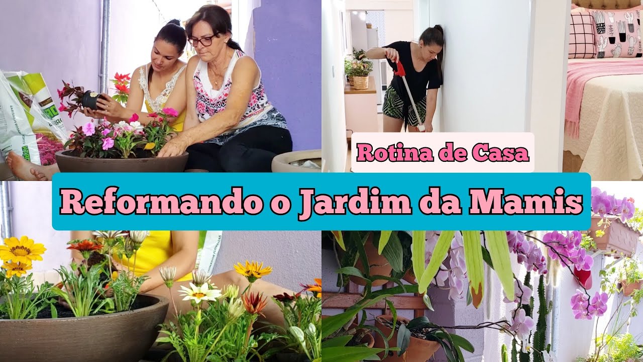 COMEÇAMOS A REFORMA NO JARDIM | MUITAS DICAS | ROTINA DE CASA | REPLANTANDO SUCULENTAS | FER DINIZ
