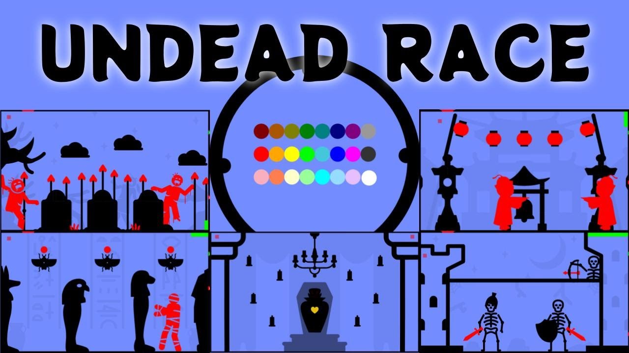 24 Marble Race EP. 68: Undead Race (by Algodoo)