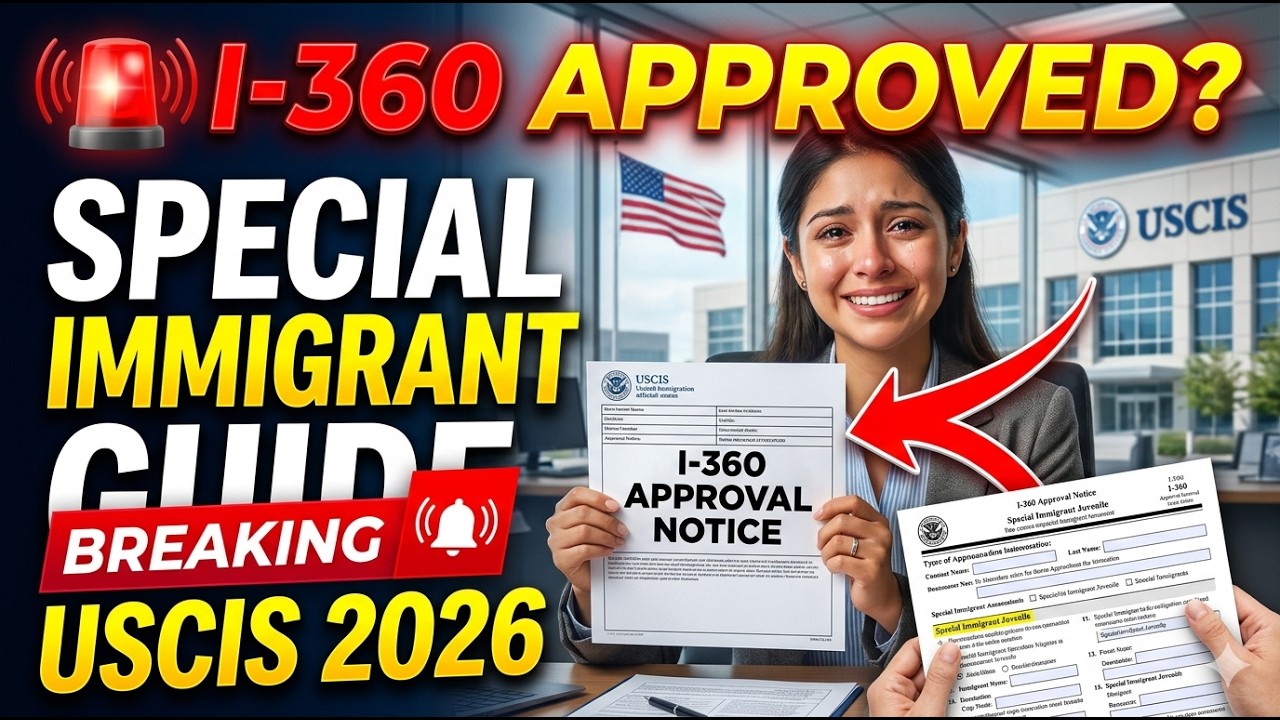 I-360 Petition Guide 2026 | Special Immigrant, Widow & USCIS Update