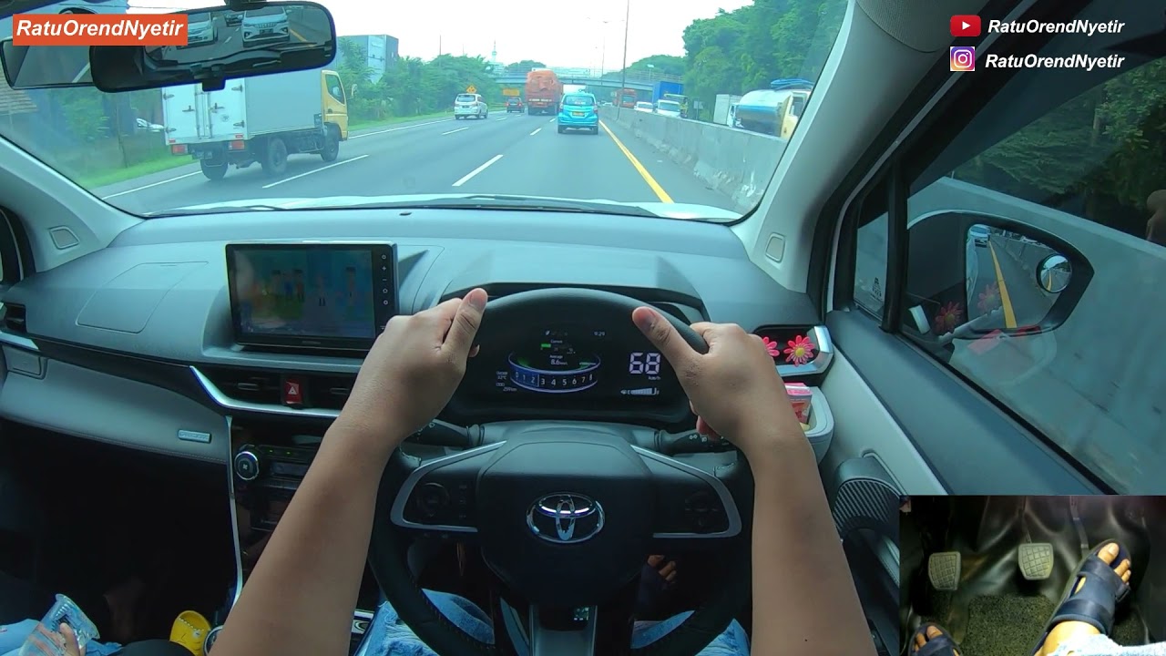 #131 - AKSELERASI TOL DALAM KOTA - ALL NEW VELOZ MANUAL 2022  - POV DRIVING INDONESIA
