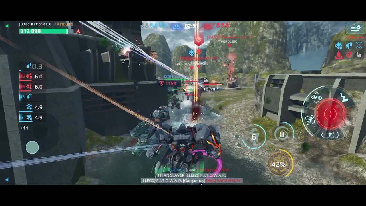 RUGEN LOS FREE TO PLAY ! 🫂👾🫡🔥😎🥰😇#fitowar #warrobots #2026