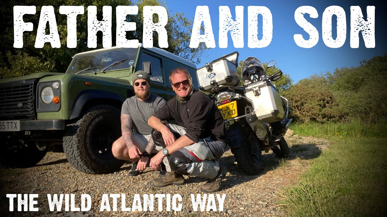 Ireland|Summer '23: The Wild Atlantic Way|Motorcycle tour|Day 1|Father and Son