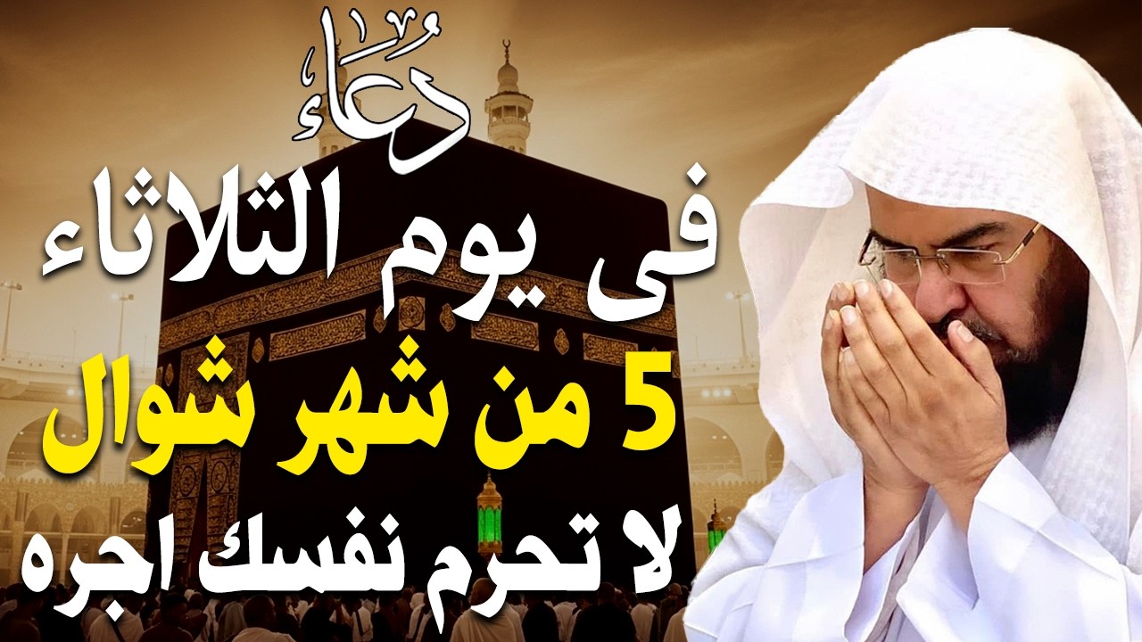 دعاء في يوم الثلاثاء دعاء فى يوم 20 من شهر رمضان للرزق والشفاء العاجل وقضاء الحوائج 🤲(4k)
