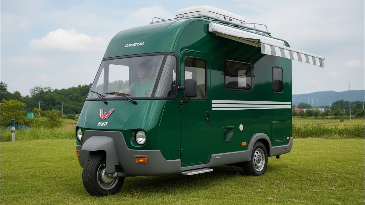 🚀 2026 OTR Electric Tricycle RV Camper – Die Zukunft des Reisens beginnt JETZT! ⚡🏕️