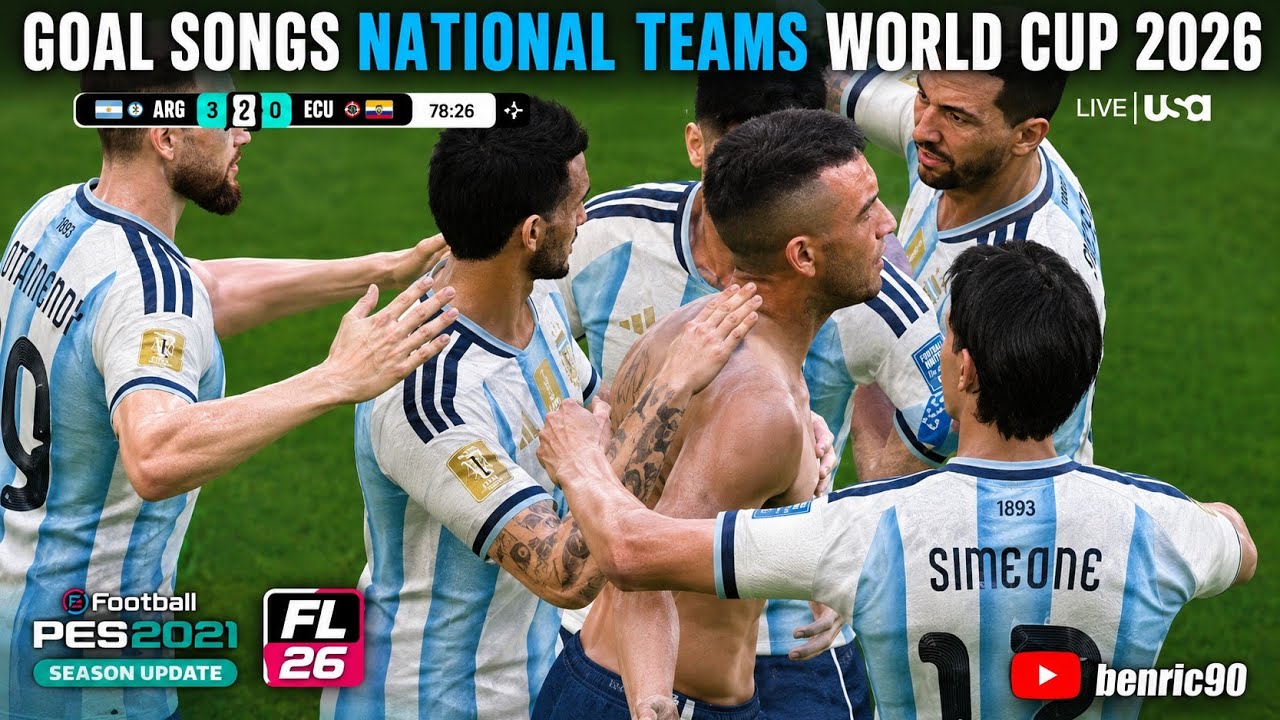ГИМНЫ СБОРНЫХ НА ЧЕМПИОНАТЕ МИРА 2026 &mdash; FL26 И PES 2021 (УСТАНОВКА И ОБЗОР)